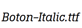 Boton-Italic.ttf