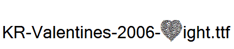 KR-Valentines-2006-Eight.ttf