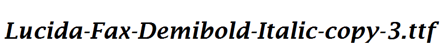 Lucida-Fax-Demibold-Italic-copy-3.ttf