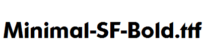 Minimal-SF-Bold.ttf