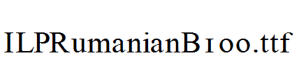 ILPRumanianB100.ttf