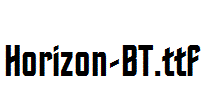 Horizon-BT.ttf