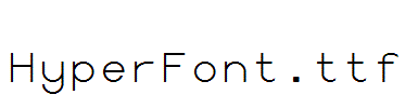 HyperFont.ttf