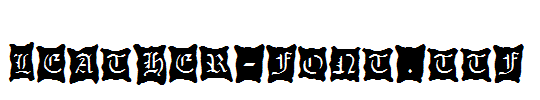 LEATHER-FONT.ttf