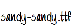 Sandy-Sandy.ttf