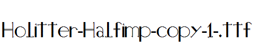 Holitter-Halfimp-copy-1-.ttf