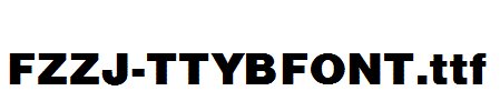 FZZJ-TTYBFONT.ttf