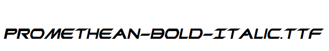 Promethean-Bold-Italic.ttf