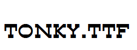 Tonky.ttf