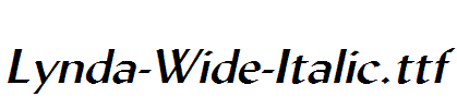 Lynda-Wide-Italic.ttf