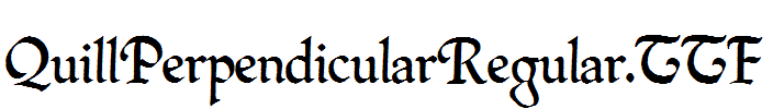 QuillPerpendicularRegular.ttf