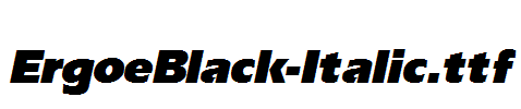 ErgoeBlack-Italic.ttf