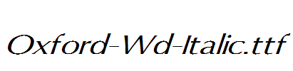 Oxford-Wd-Italic.ttf