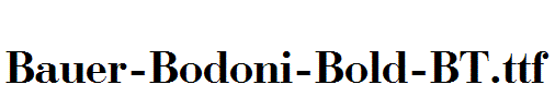 Bauer-Bodoni-Bold-BT.ttf