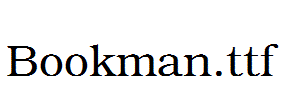 Bookman.ttf