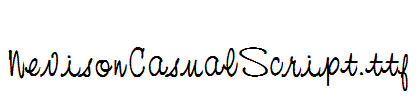 NevisonCasualScript.ttf