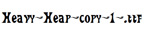 Heavy-Heap-copy-1-.ttf