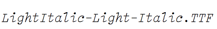 LightItalic-Light-Italic.ttf