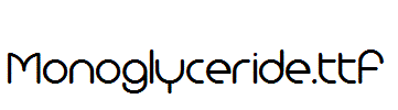 Monoglyceride.ttf