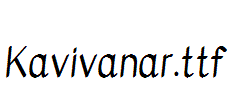 Kavivanar.ttf