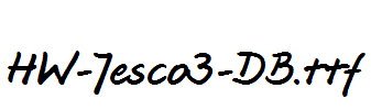 HW-Jesco3-DB.ttf