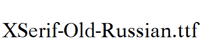 XSerif-Old-Russian.ttf