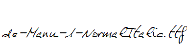 de-Manu-1-NormalItalic.ttf