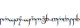 Tengwar-Gandalf-Medium.ttf