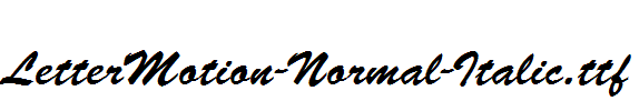 LetterMotion-Normal-Italic.ttf