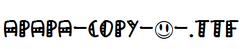 aPapa-copy-1-.ttf