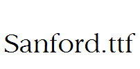 Sanford.ttf