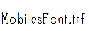 MobilesFont.ttf