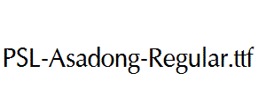 PSL-Asadong-Regular.ttf