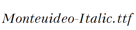 Monteuideo-Italic.ttf