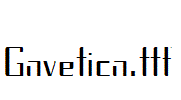 Gavetica.ttf