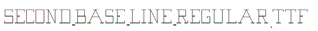 Second-Base-Line-Regular.ttf