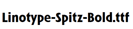 Linotype-Spitz-Bold.ttf