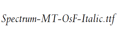 Spectrum-MT-OsF-Italic.ttf