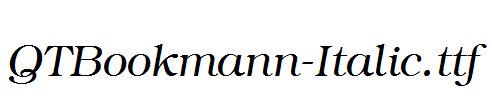 QTBookmann-Italic.ttf