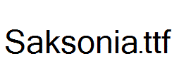 Saksonia.ttf