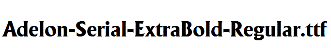 Adelon-Serial-ExtraBold-Regular.ttf