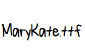 MaryKate.ttf