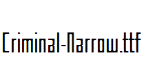 Criminal-Narrow.ttf