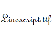 Linoscript.ttf