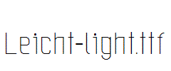 Leicht-light.ttf