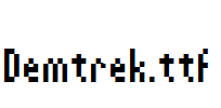 Demtrek.ttf