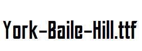 York-Baile-Hill.otf