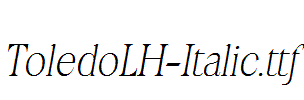 ToledoLH-Italic.ttf