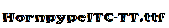 HornpypeITC-TT.ttf