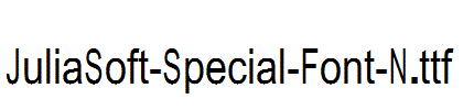 JuliaSoft-Special-Font-N.ttf